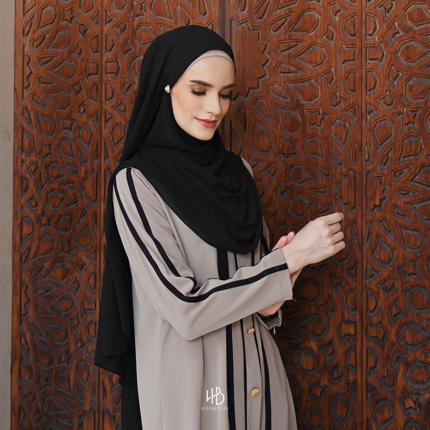 Fatimah Abaya Set Hijaberlin - Desert