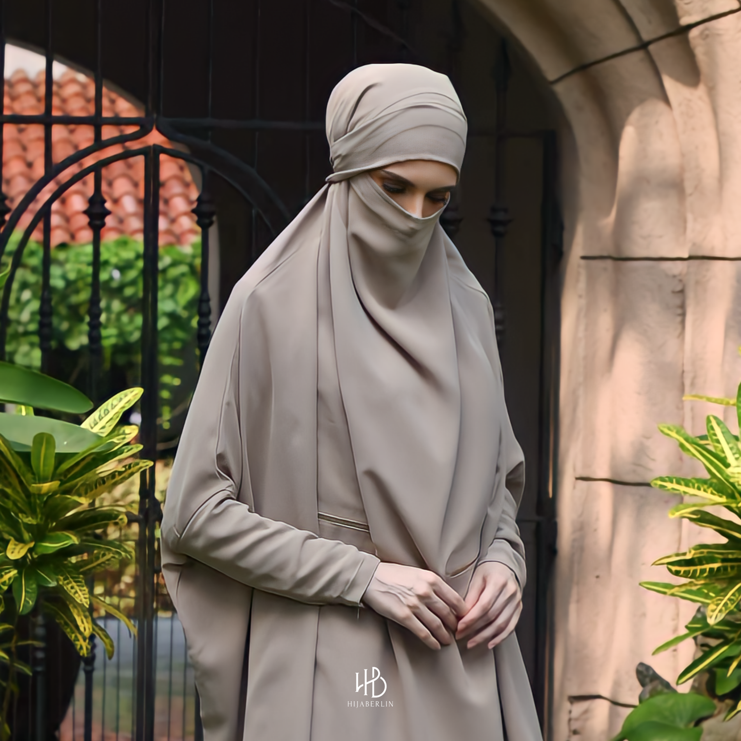 Aisyah Khimar Set Hijaberlin - Moss
