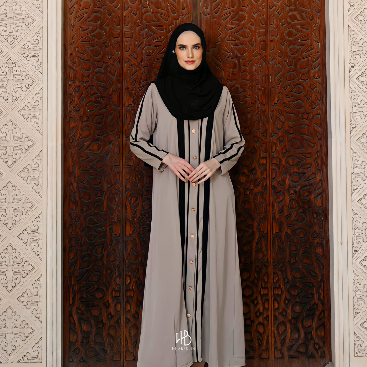 Fatimah Abaya Set Hijaberlin - Desert