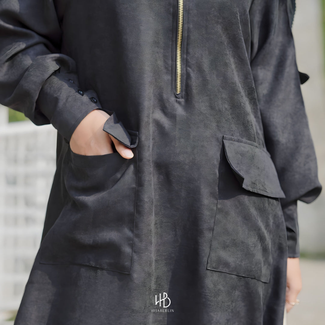 Shireen Dress Hijaberlin - Black