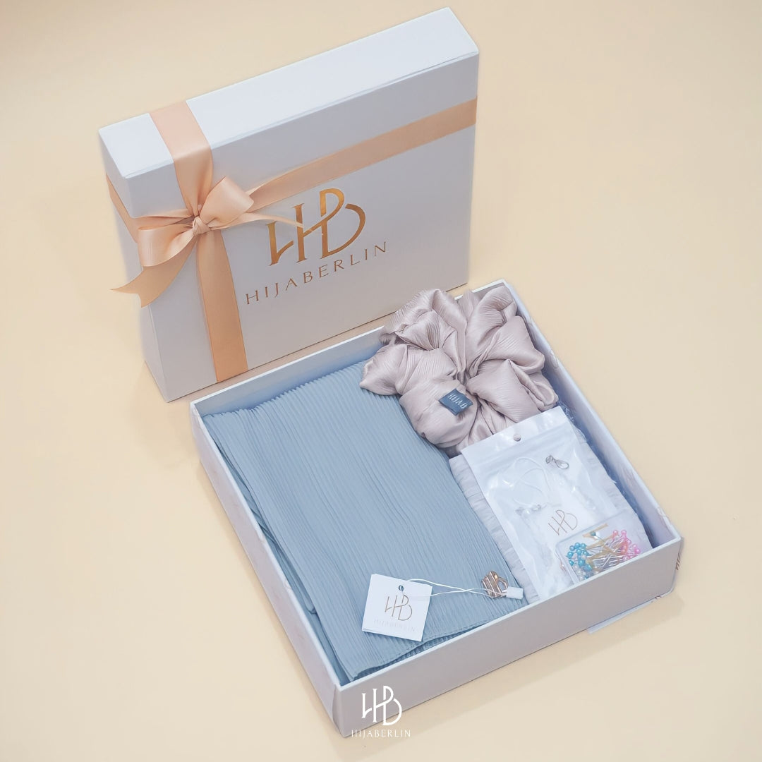 Ayesha Pleats Shawl Gift Set 1