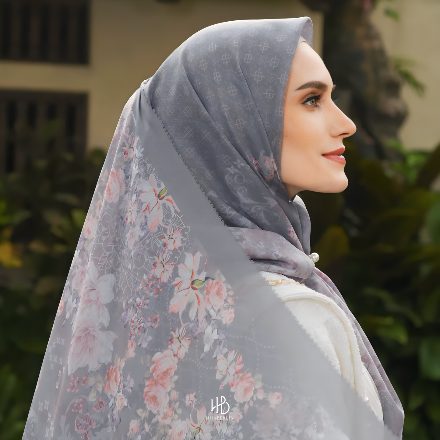 Fiore Scarf Hijaberlin - Sabbia