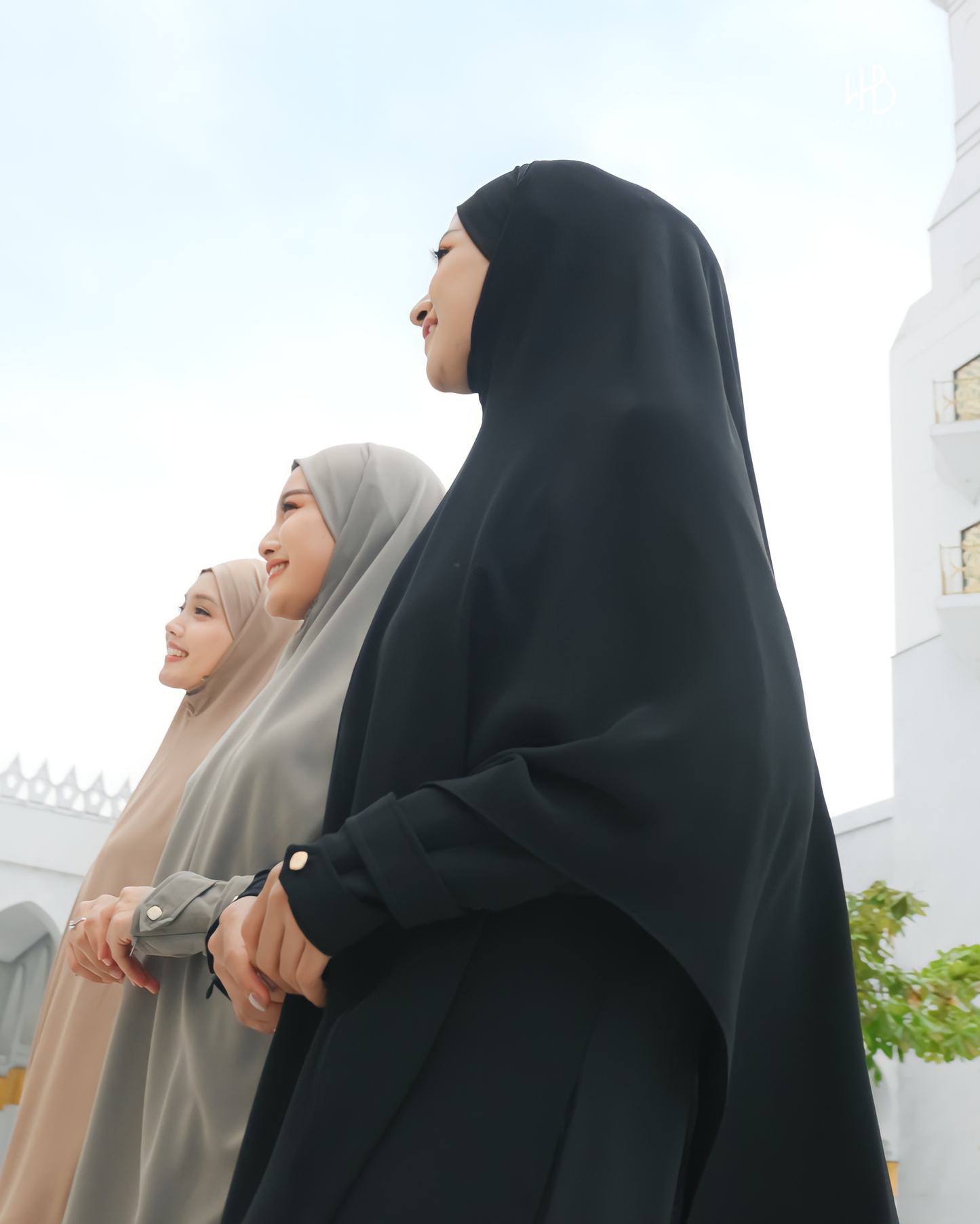 Nusaibah Dress Set Black - Hijaberlin