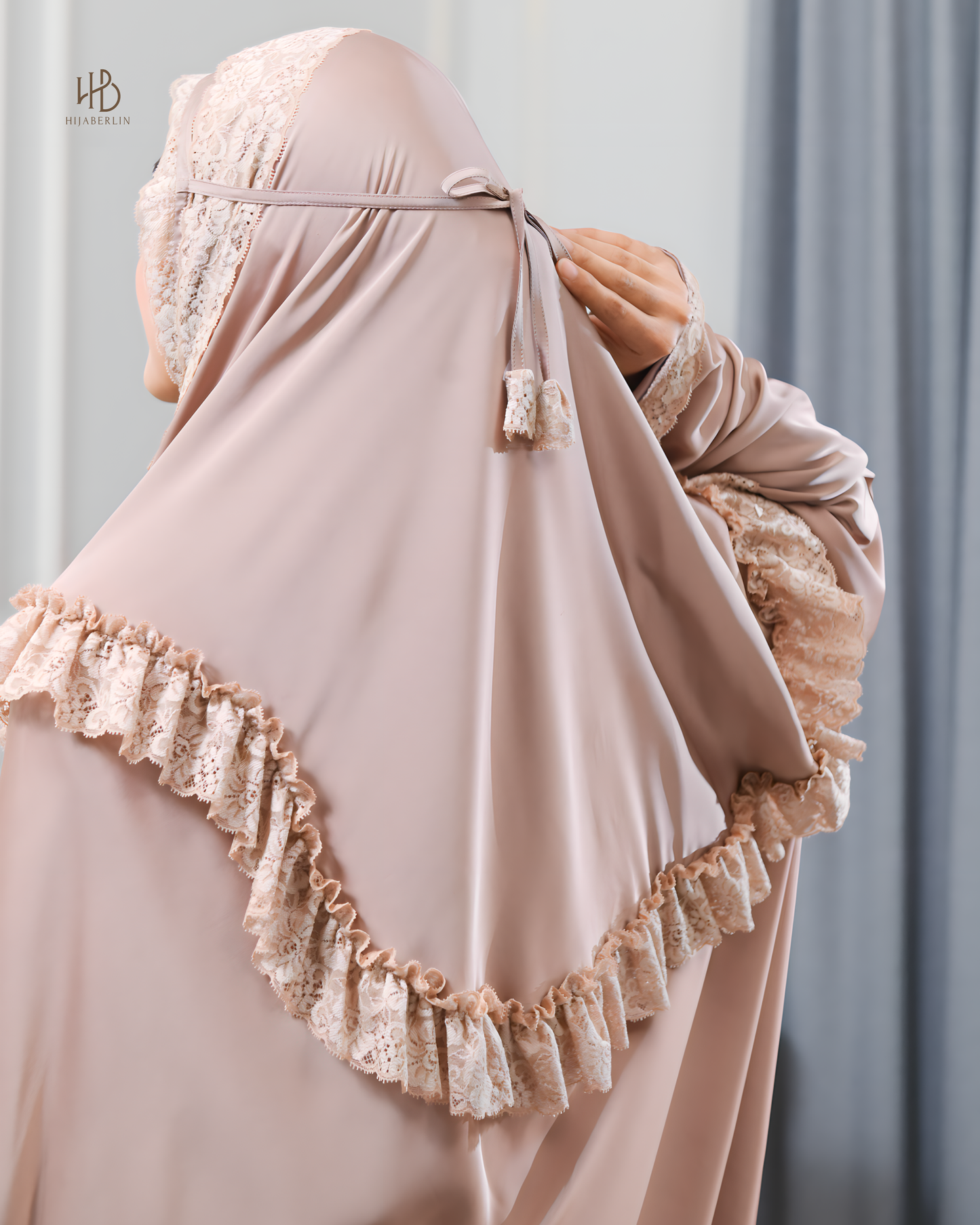 Faiza Prayer Set Brown - Hijaberlin