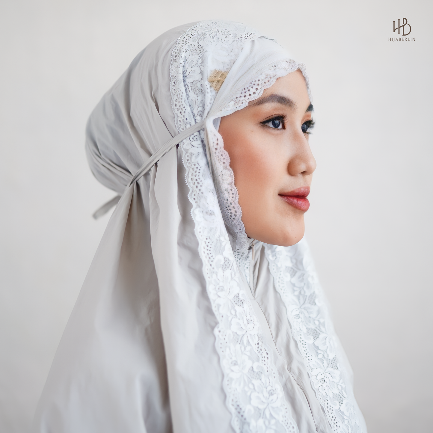 Amina Prayer Set Hijaberlin - Silver
