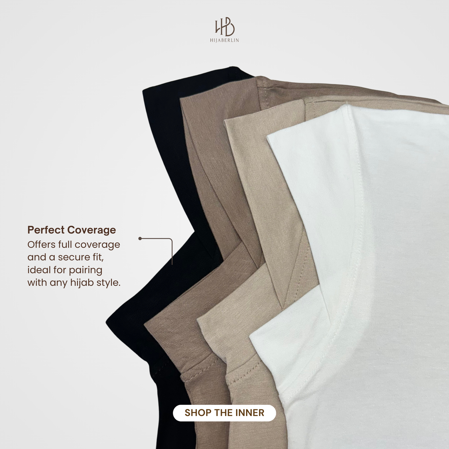 Inner Hijab Ninja Dagu Covercool - Hijaberlin