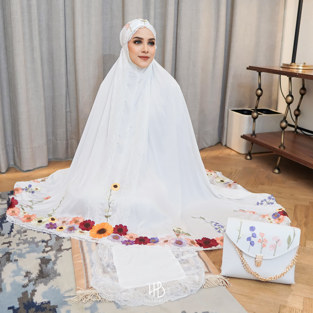 Flowerina Hijaberlin White
