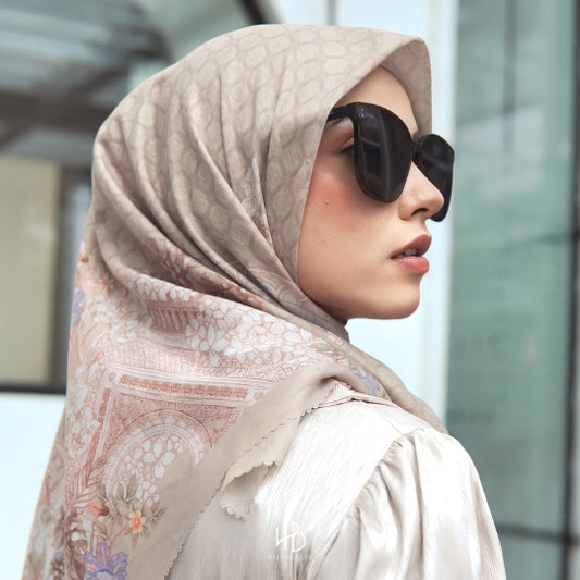 Raudhah Scarf Hijaberlin - Bronze