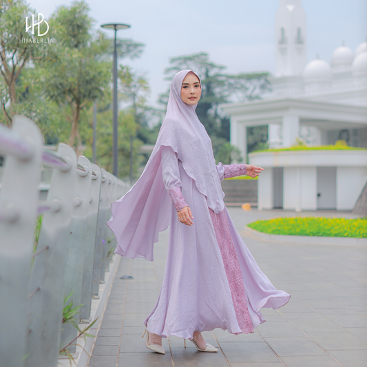 Almahira Dress Hijaberlin - Viola