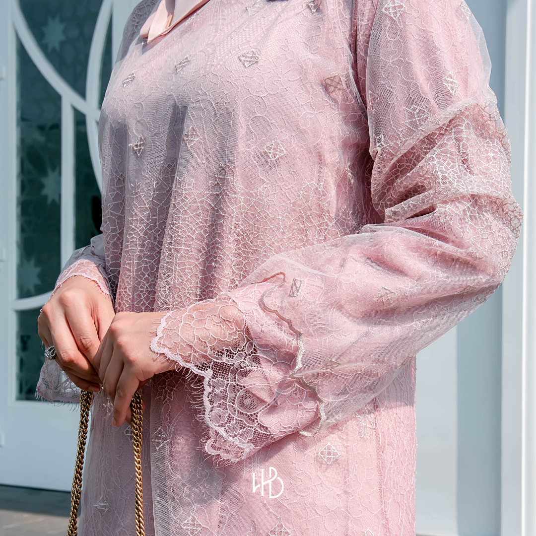 Balqis Dress Hijaberlin - Blush
