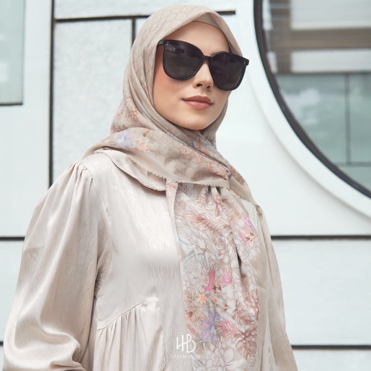 Raudhah Scarf Hijaberlin - Bronze