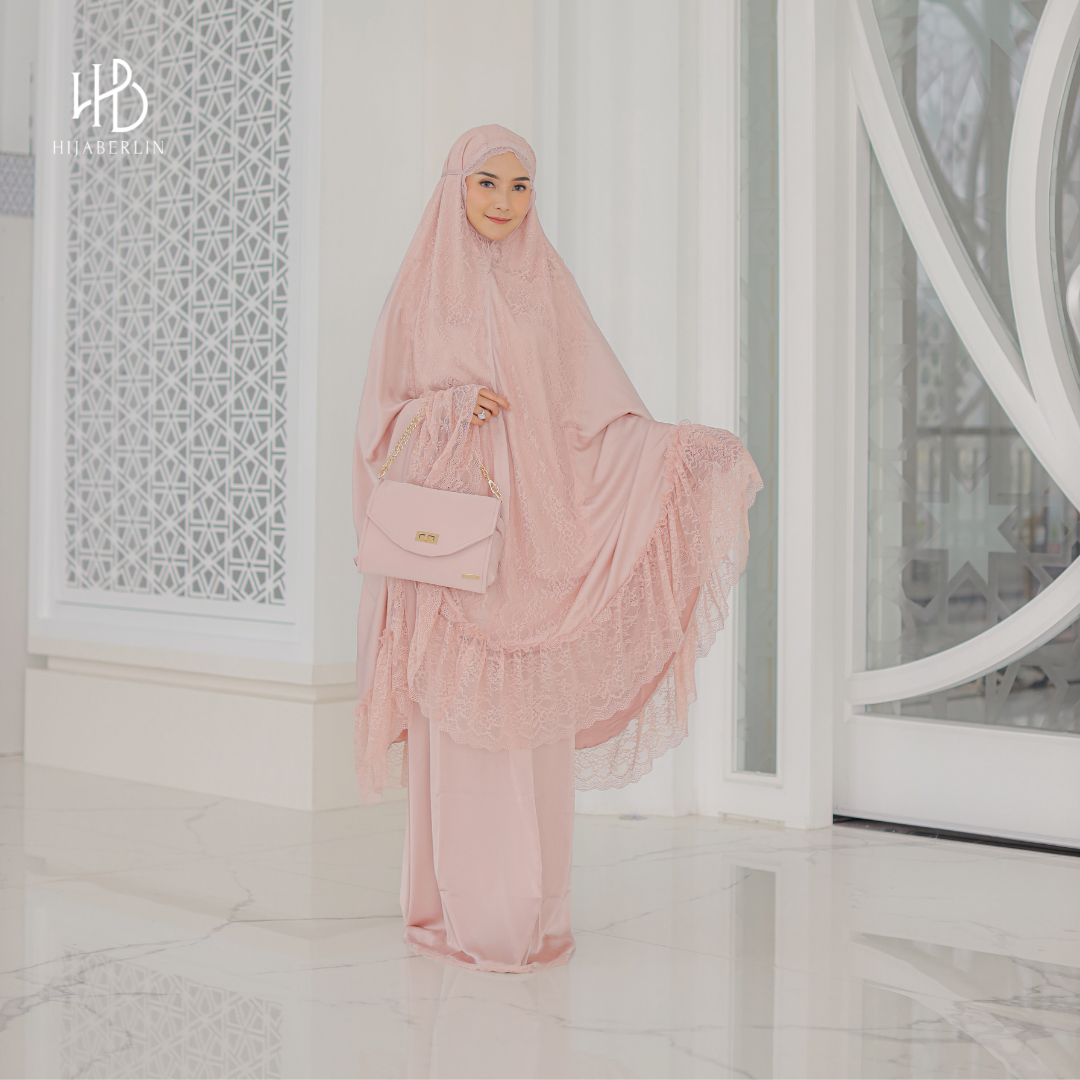 Rayya Prayer Set Hijaberlin - Rose