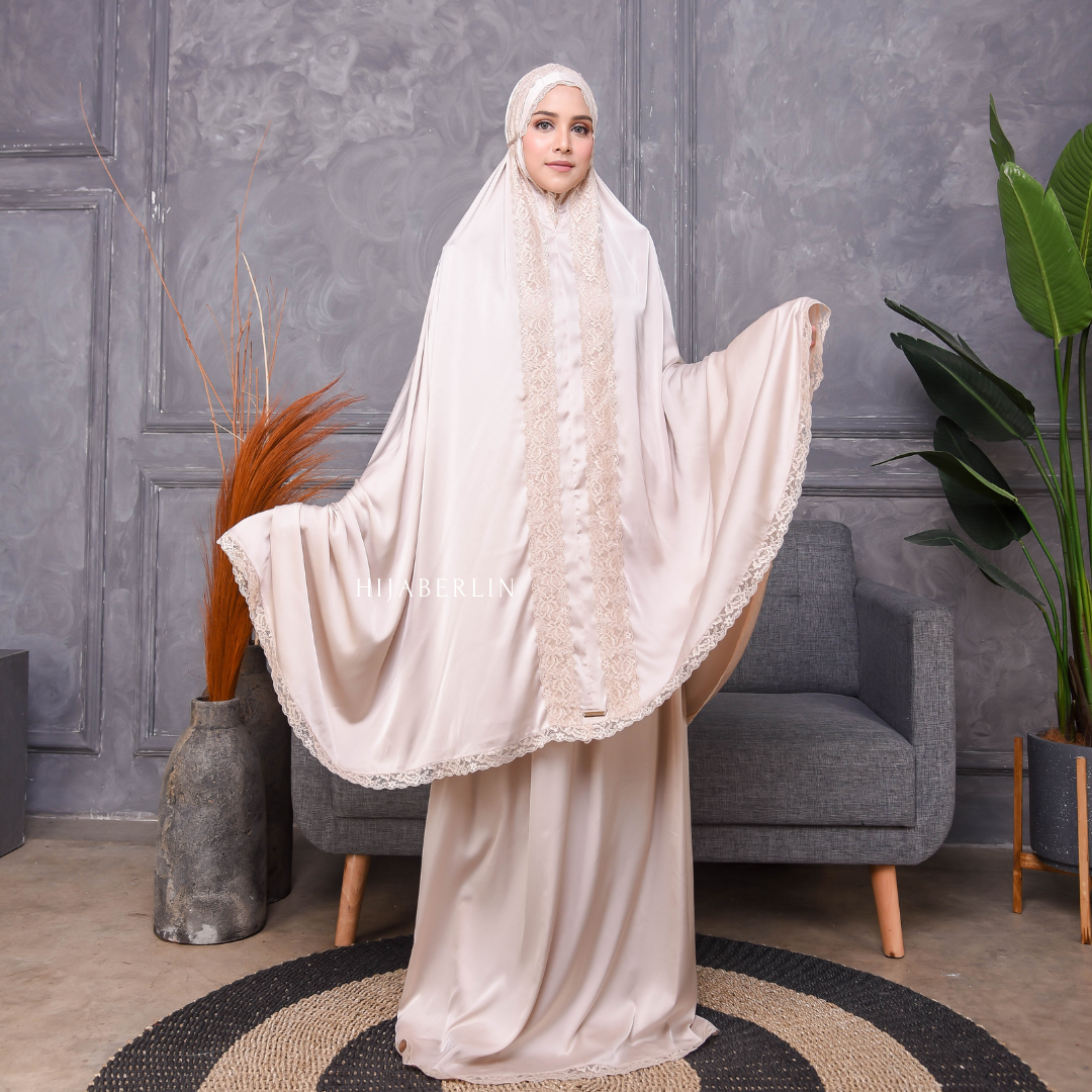 Khadijah Prayer Set Hijaberlin - Nude