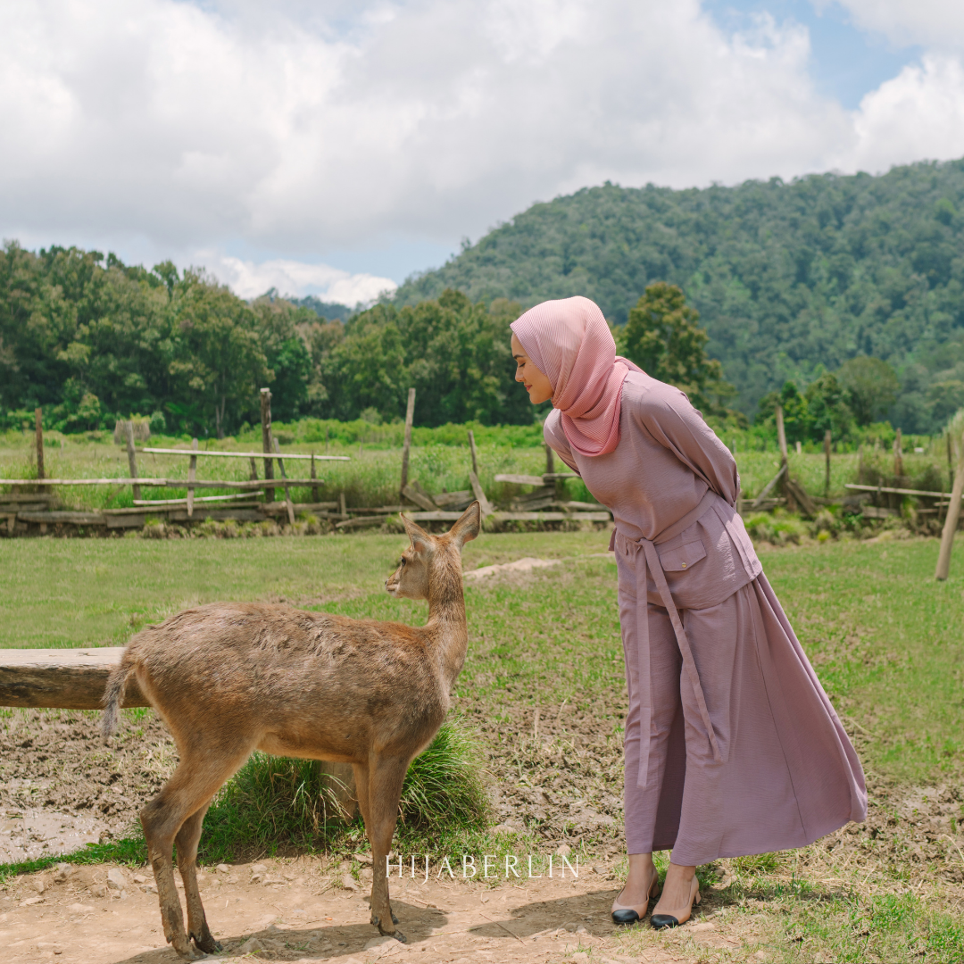 Sofia Set Hijaberlin - Orchid