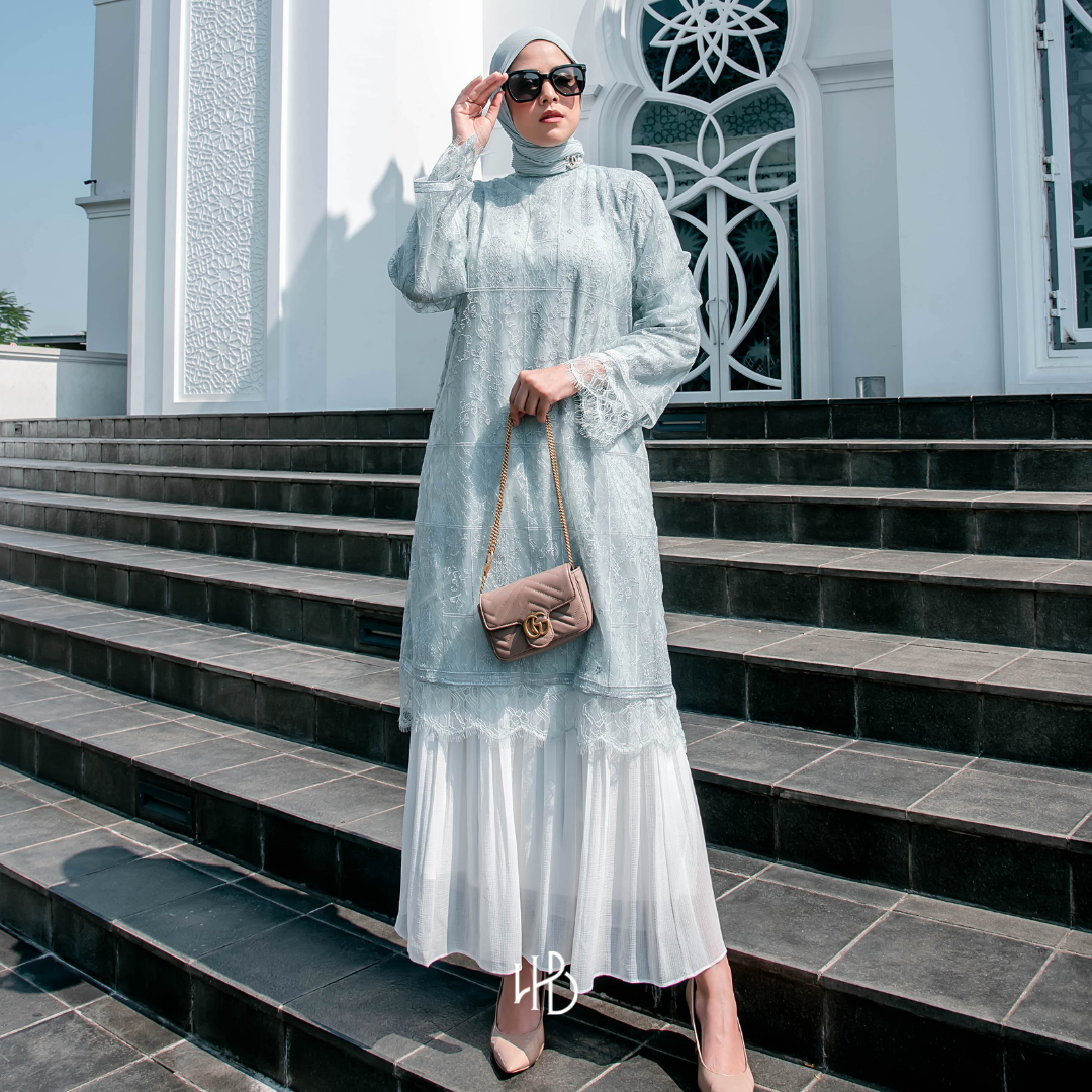 Balqis Dress Hijaberlin - Mint