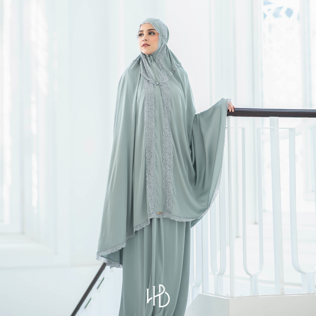 Umrah Prayer Set Hijaberlin - Sage