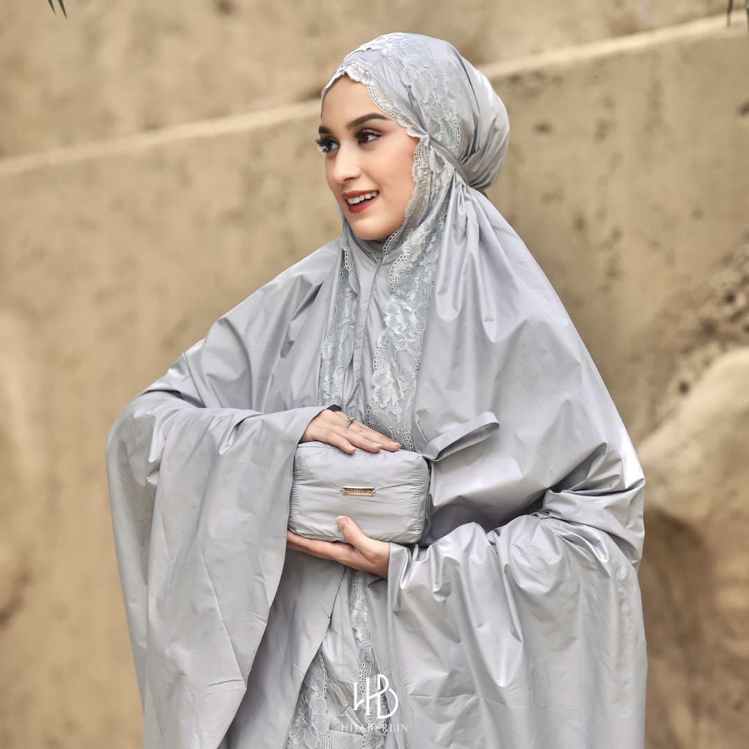 Safar Prayer Set Hijaberlin - Silver