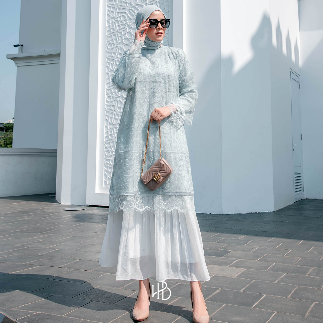 Balqis Dress Hijaberlin - Mint
