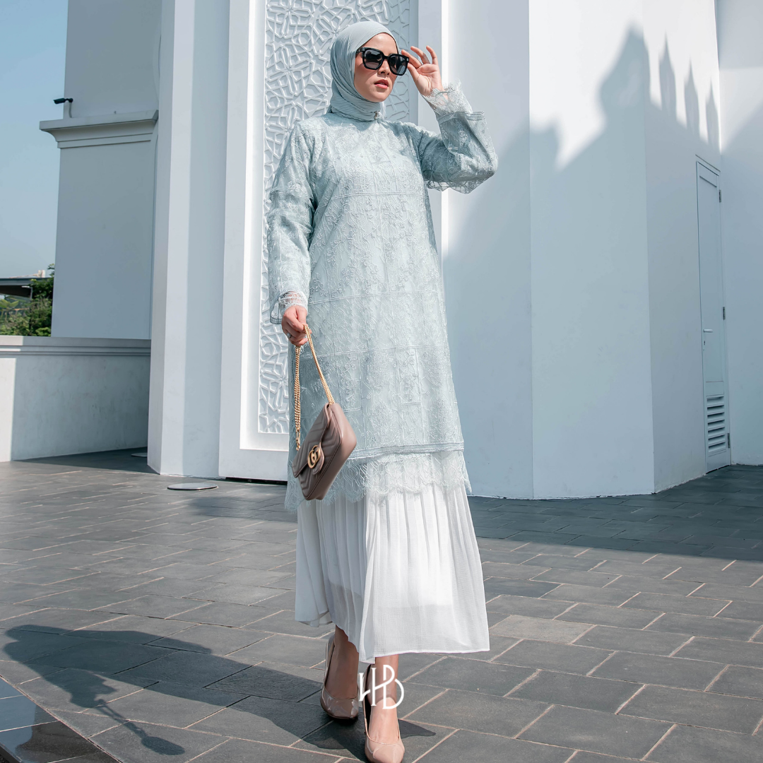 Balqis Dress Hijaberlin - Mint