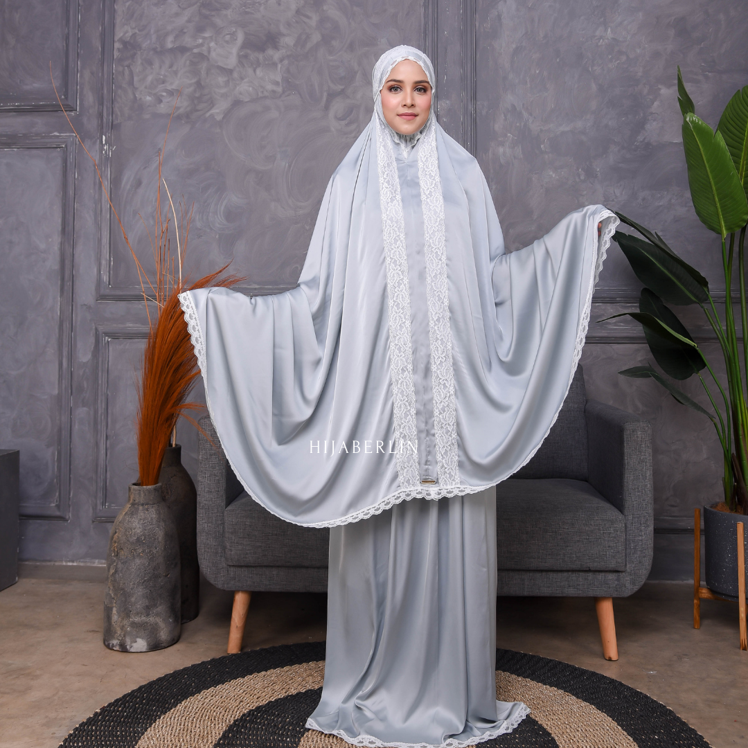 Khadijah Prayer Set Hijaberlin - Bluesoft