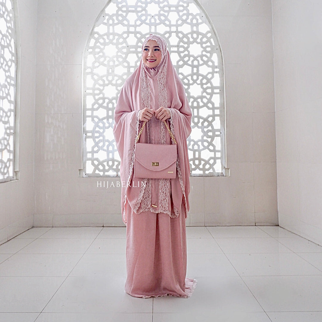 Azzahra Prayer Set Hijaberlin - Blush