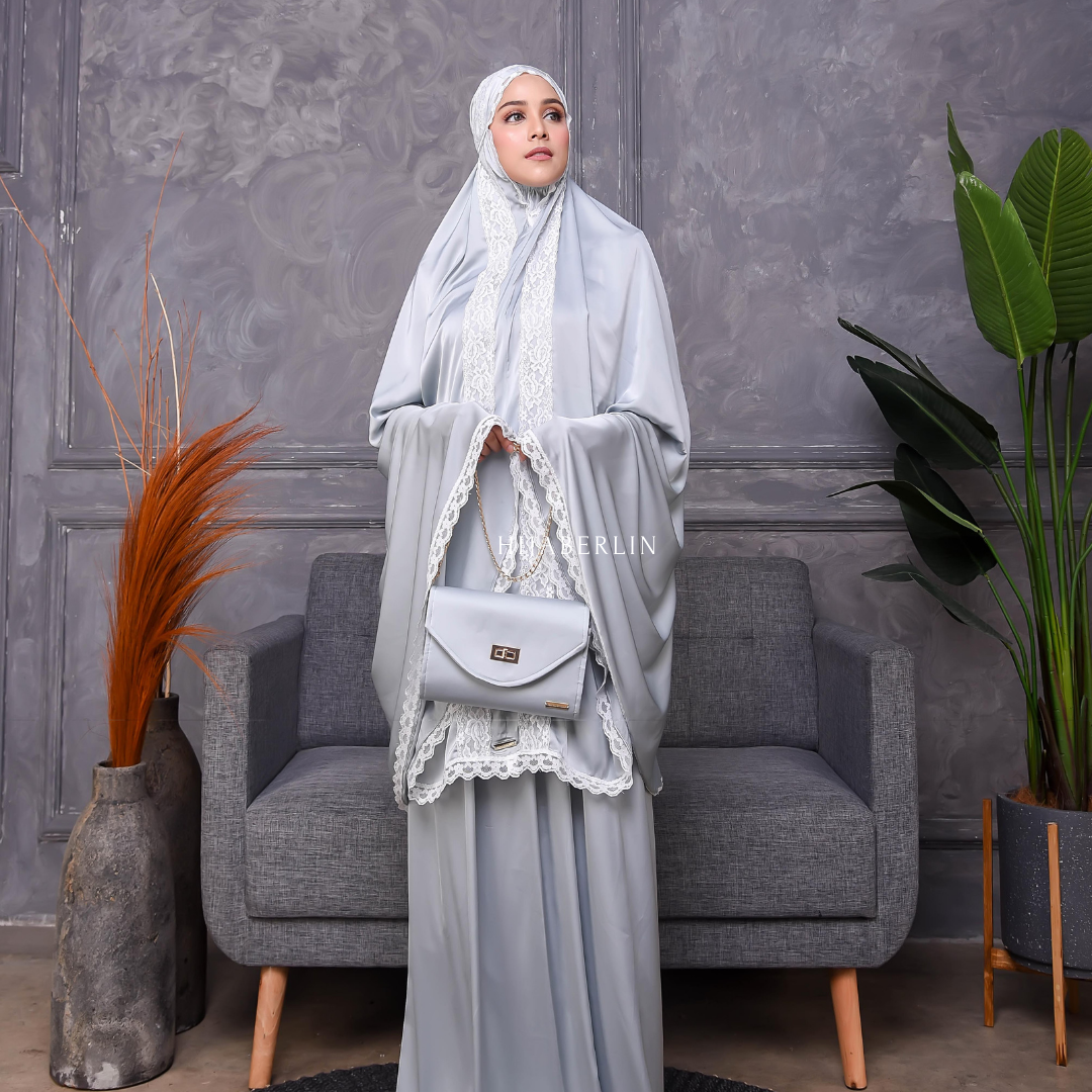 Khadijah Prayer Set Hijaberlin - Bluesoft