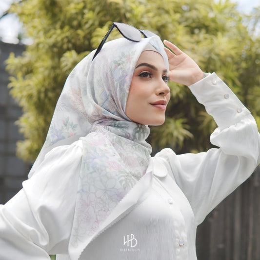 Raudhah Scarf Hijaberlin - Pearl