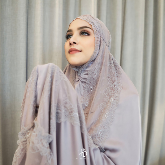 Rayya Luxury Prayer Set Hijaberlin - Lavender