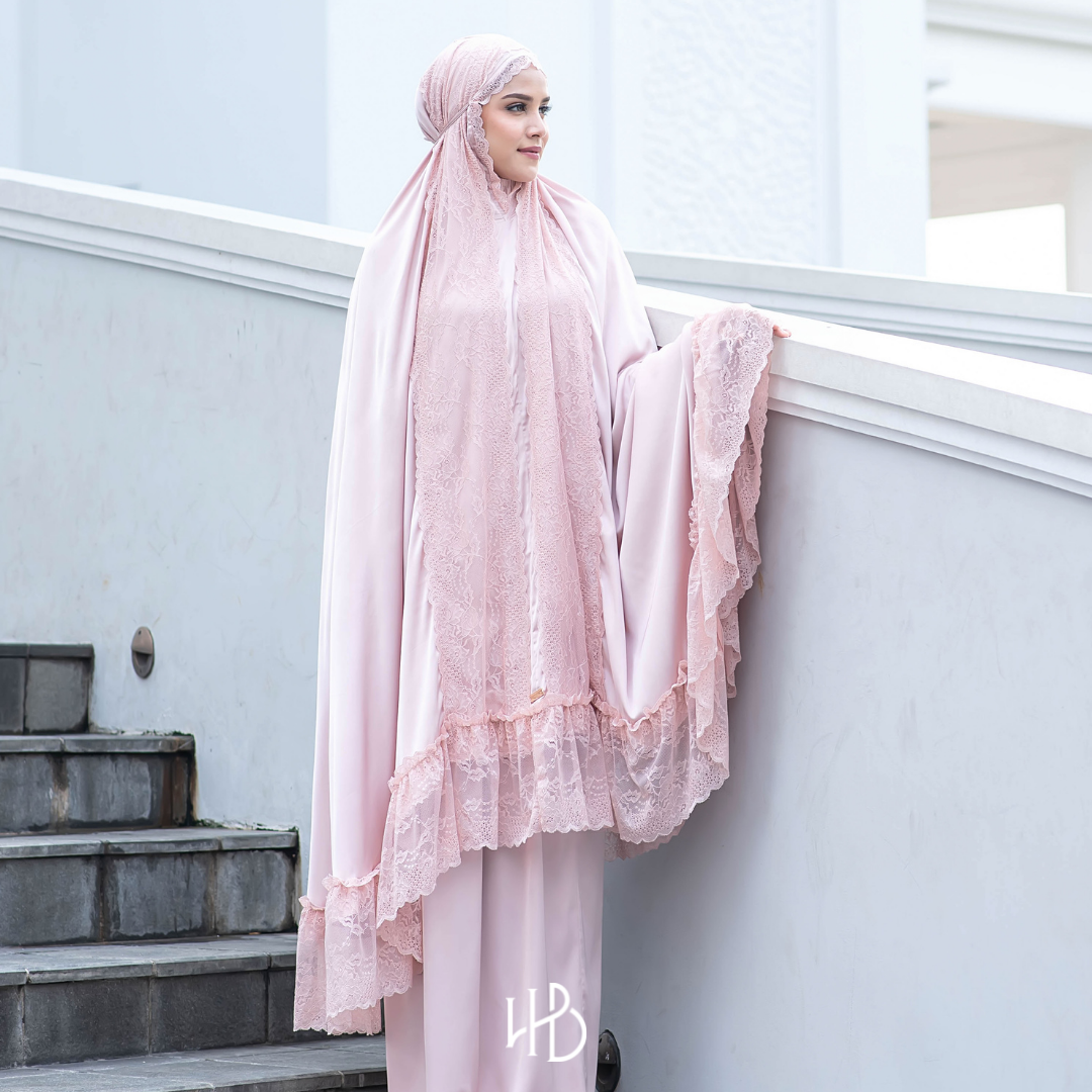 Rayya Luxury Prayer Set Hijaberlin - Blossom