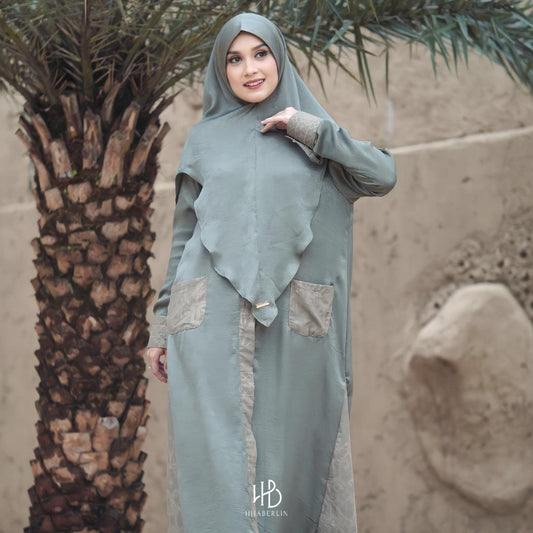 Sarah Abaya Hijaberlin - Sage