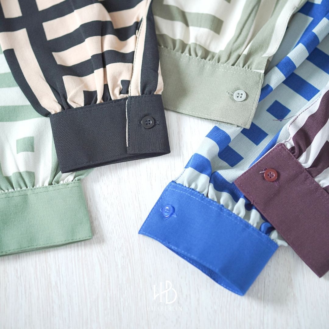 Freya Set Hijaberlin - Leaf