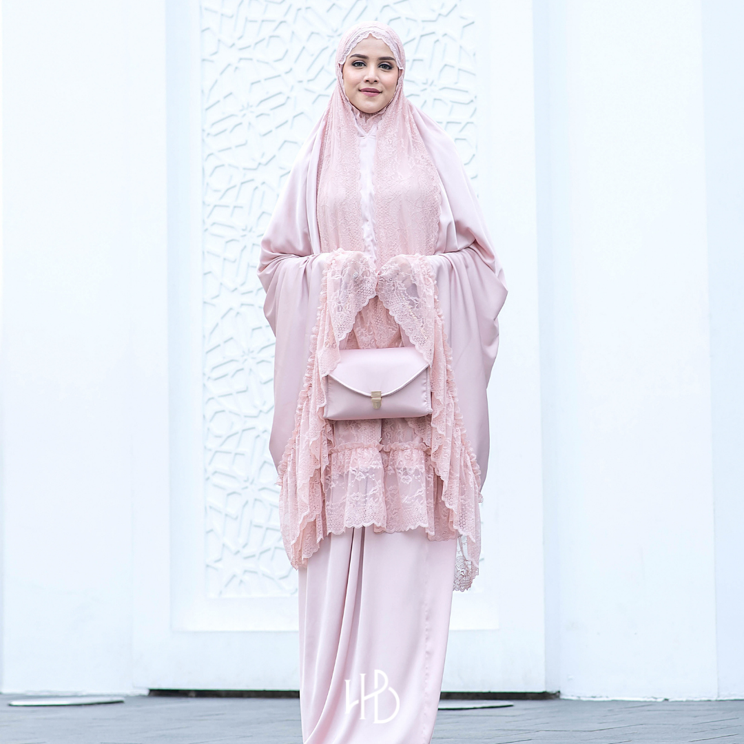 Rayya Luxury Prayer Set Hijaberlin - Blossom