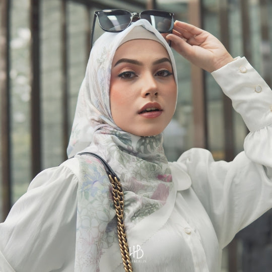 Raudhah Scarf Hijaberlin - Pearl
