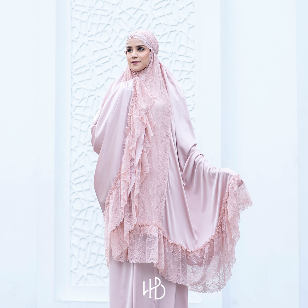 Rayya Luxury Prayer Set Hijaberlin - Blossom