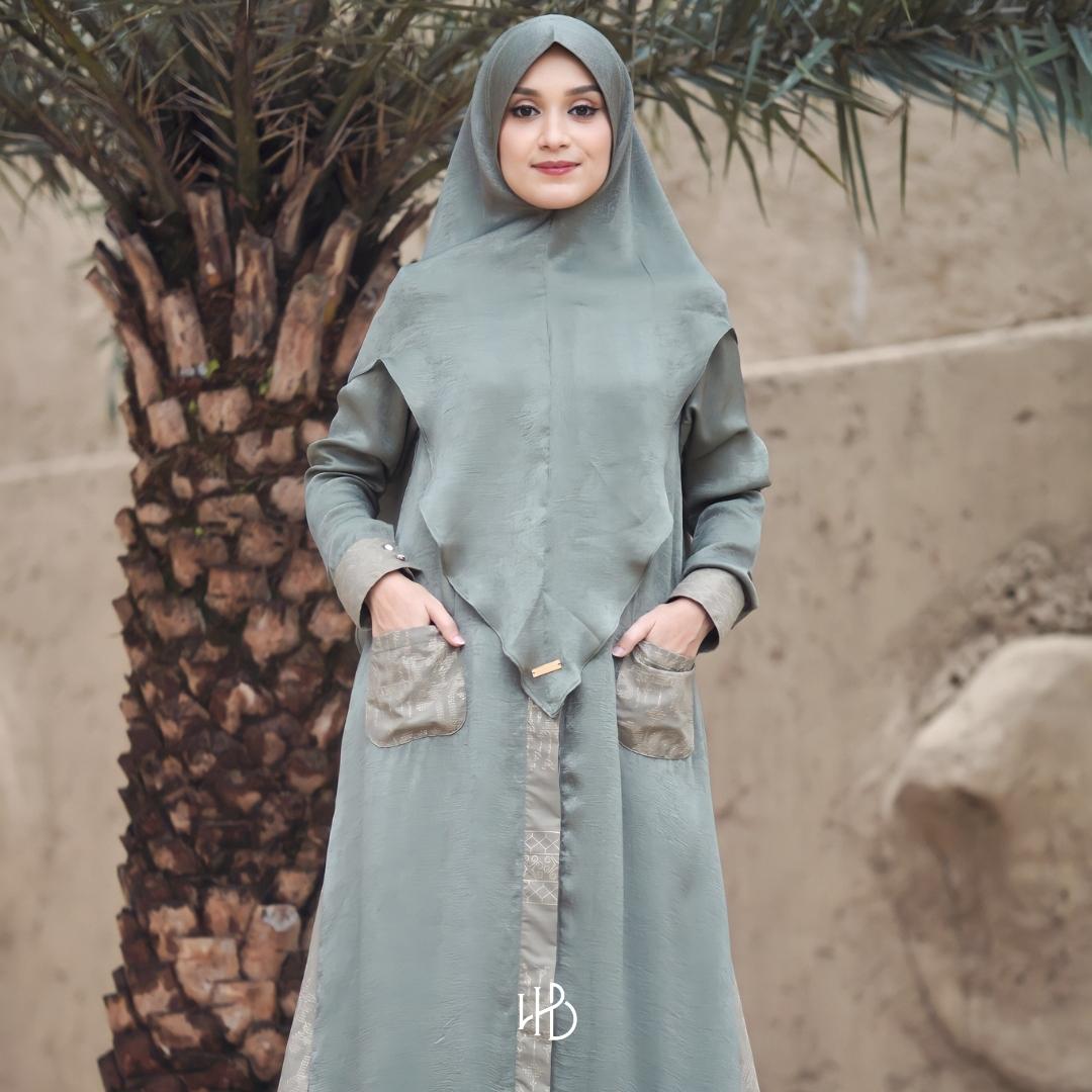 Sarah Abaya Hijaberlin - Sage
