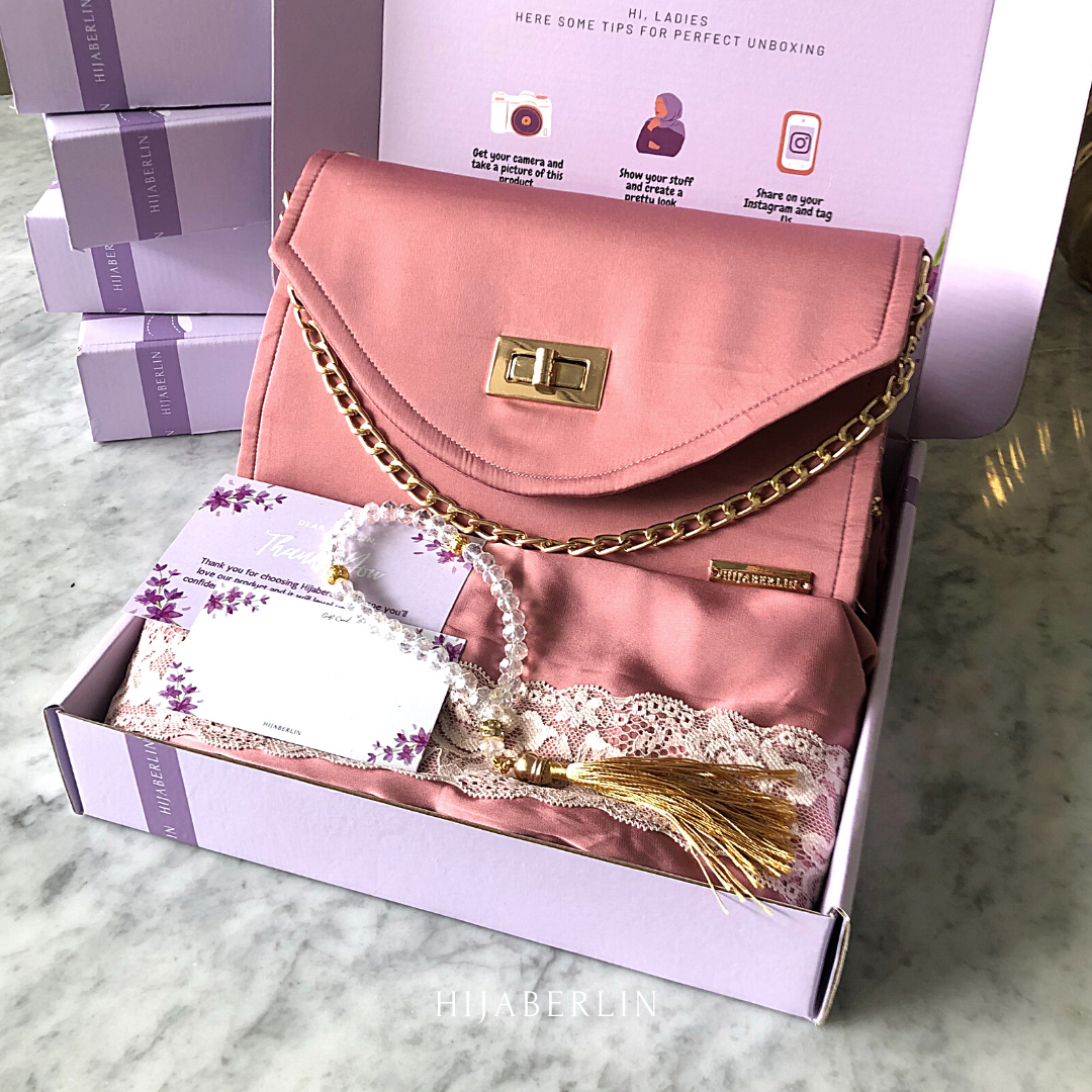 Khadijah Prayer Set Hijaberlin - Magenta
