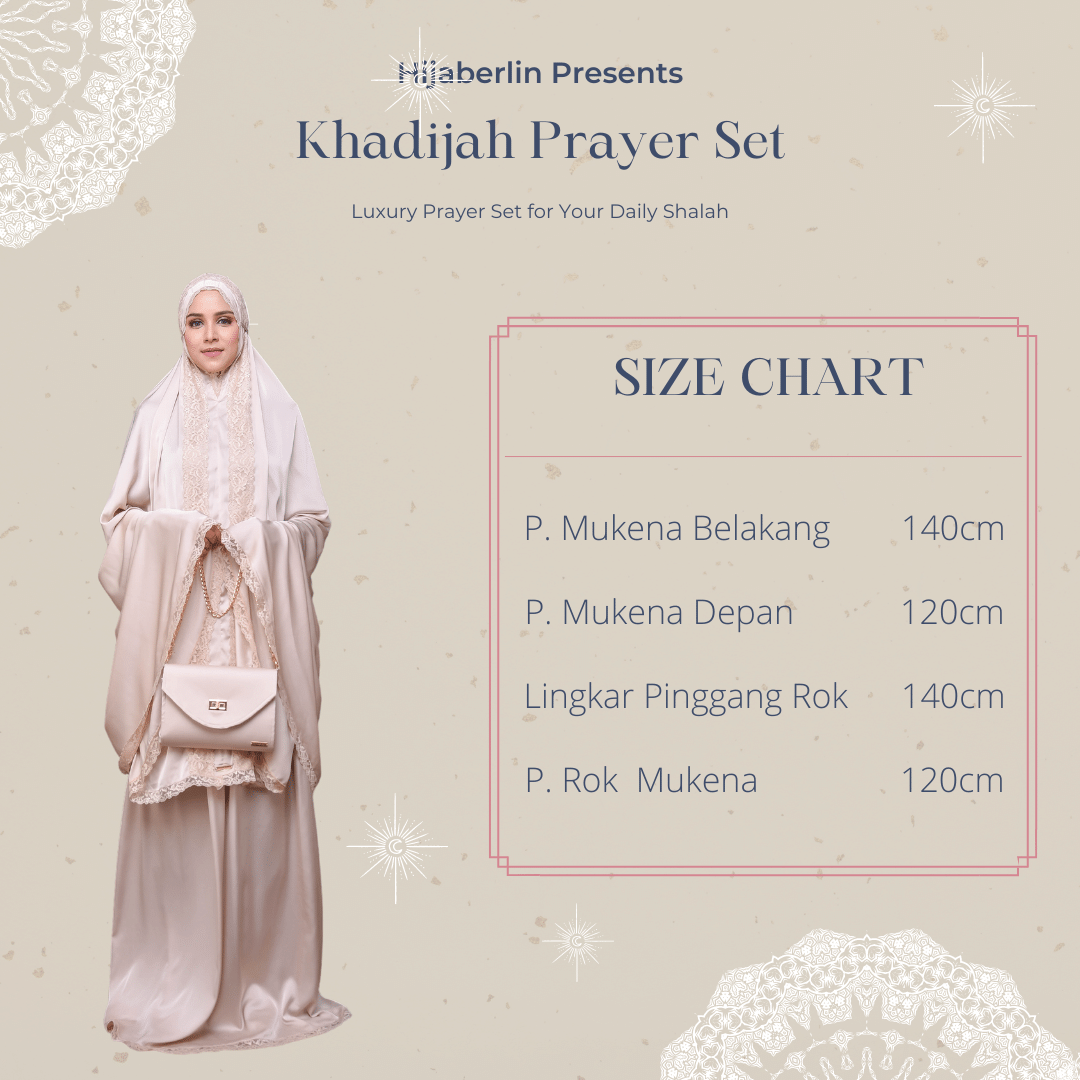 Khadijah Prayer Set Hijaberlin - Nude