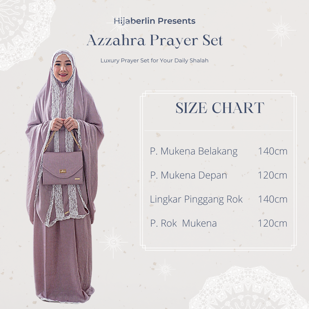 Azzahra Prayer Set Hijaberlin - Lavender