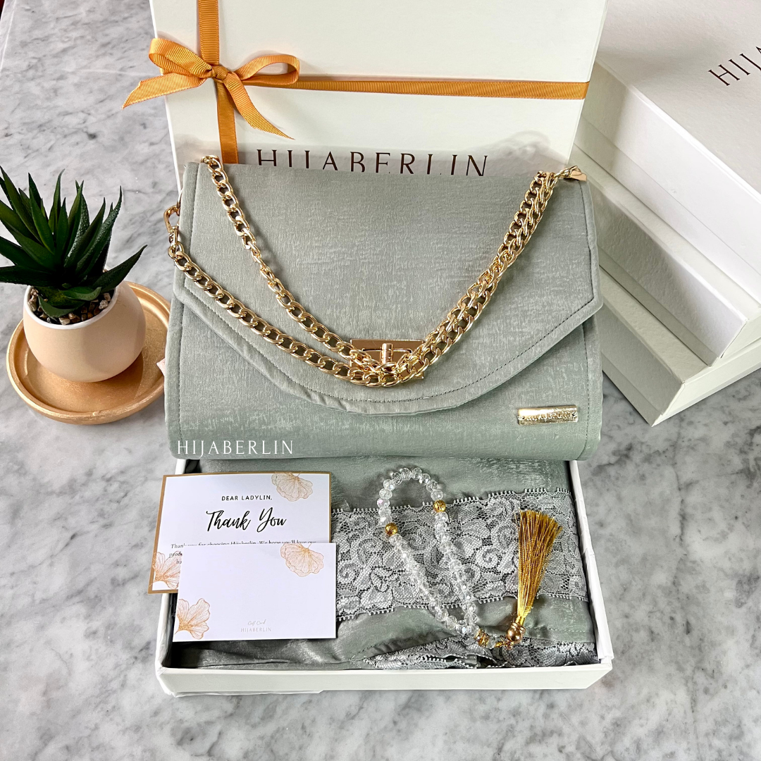 Azzahra Prayer Set Hijaberlin - Sage