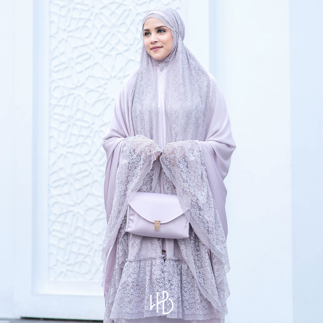 Rayya Luxury Prayer Set Hijaberlin - Lilac