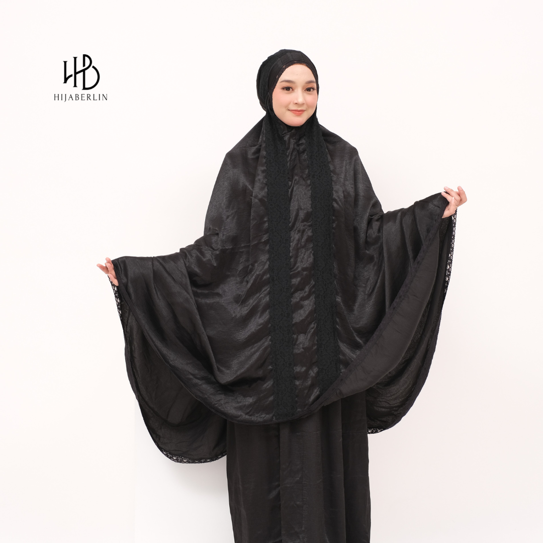 Azzahra Prayer Set Hijaberlin - Black