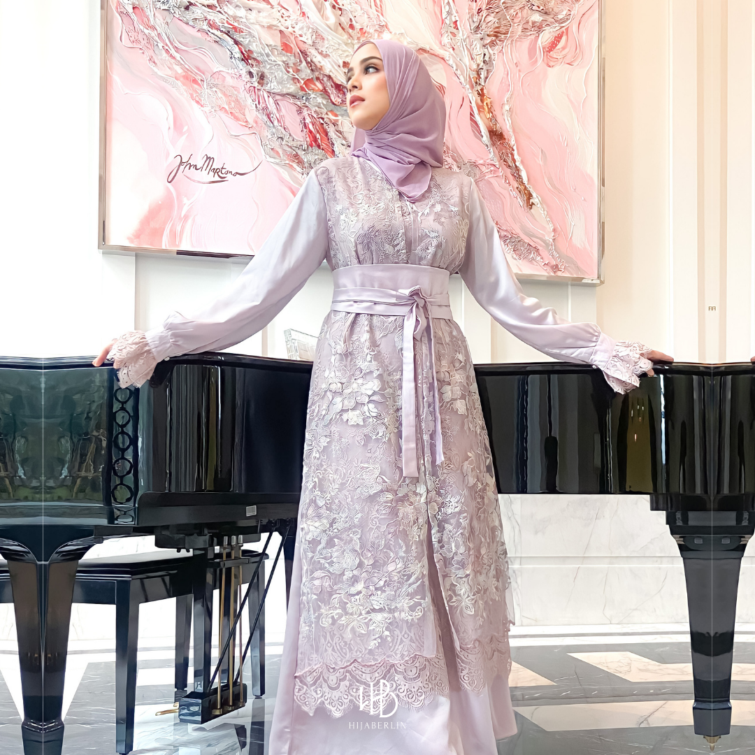 Precious Collection Hijaberlin - Hana Dress Lavender