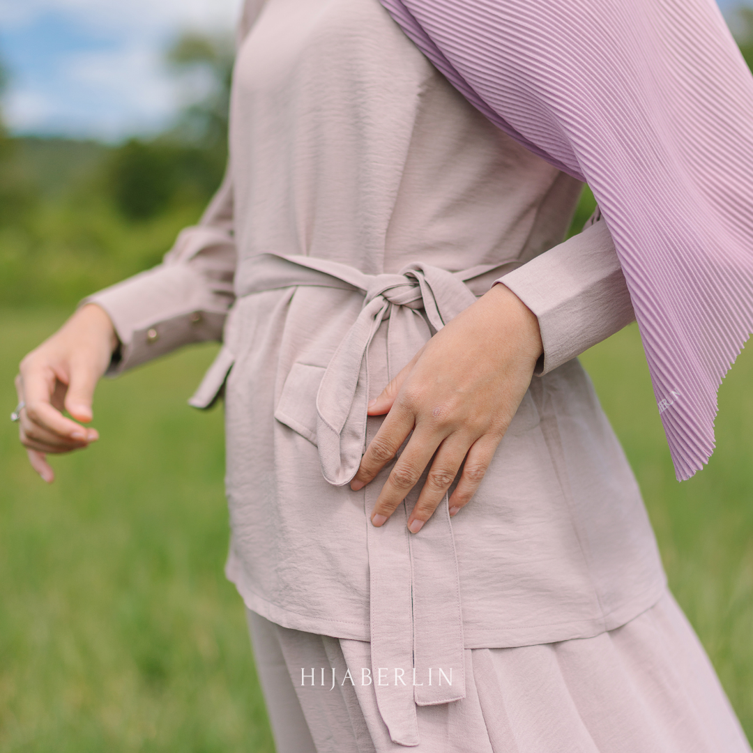 Sofia Set Hijaberlin - Mauve