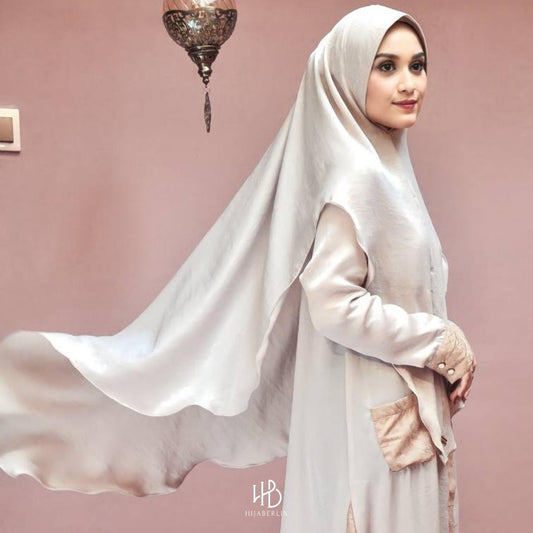 Sarah Abaya Hijaberlin - Beige