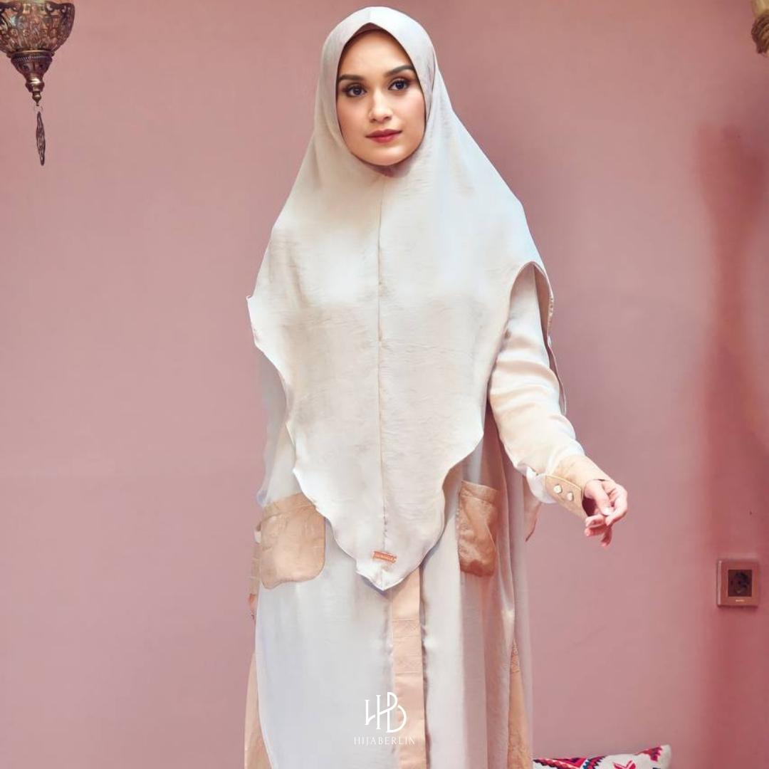 Sarah Abaya Hijaberlin - Beige