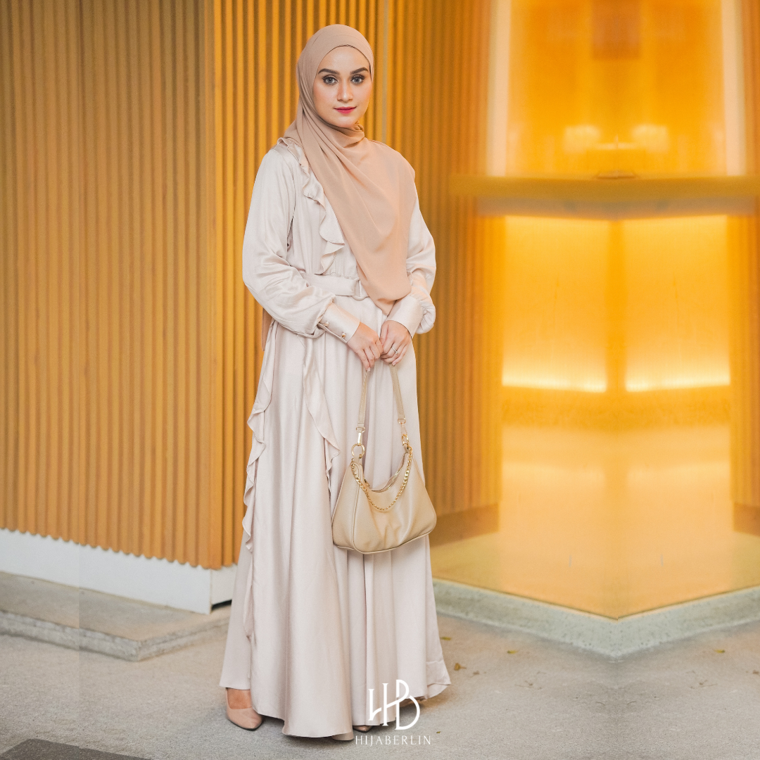 Atalia Dress Hijaberlin - Beige