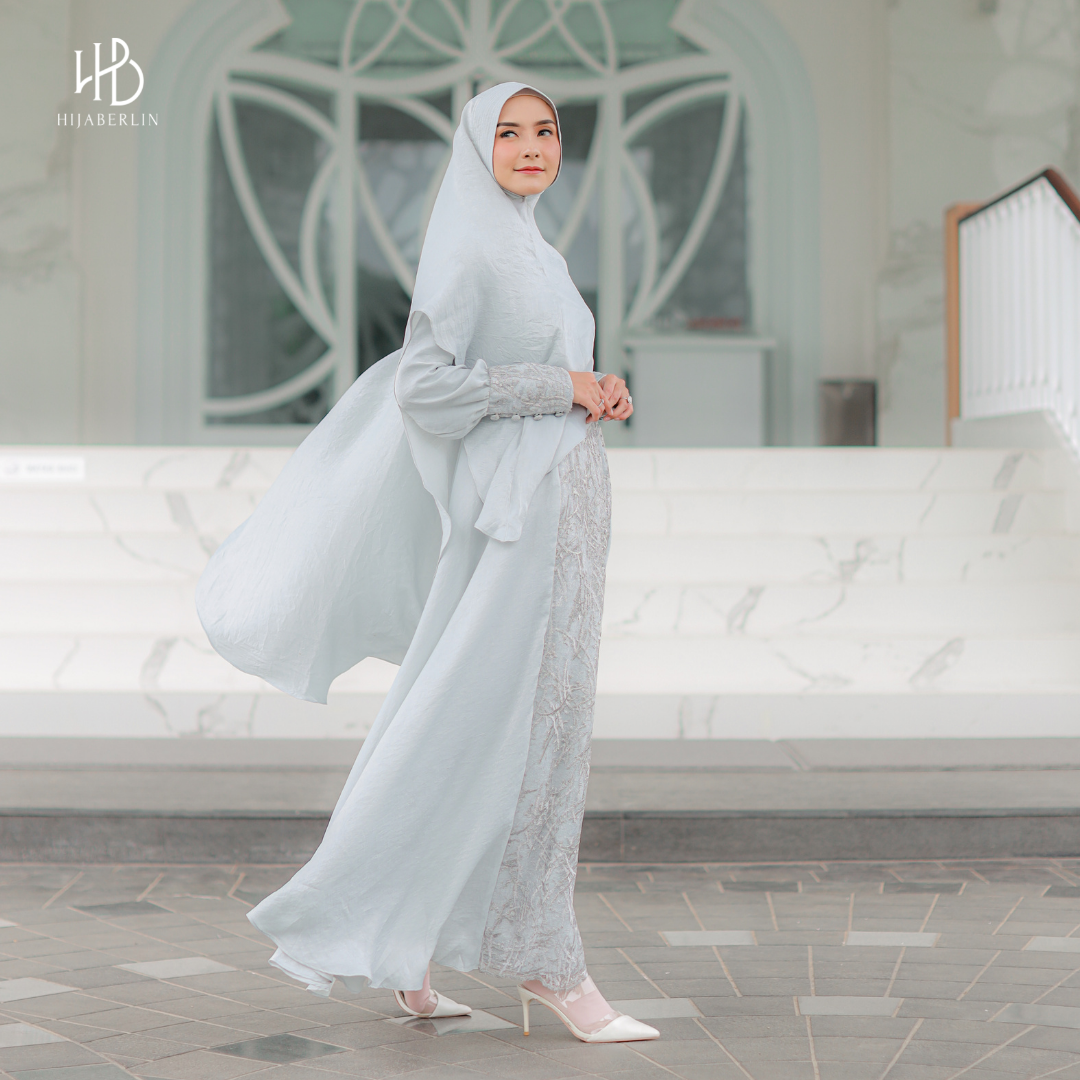 Almahira Dress Hijaberlin - Cloudy