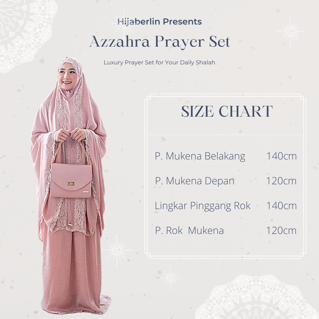Azzahra Prayer Set Hijaberlin - Blush