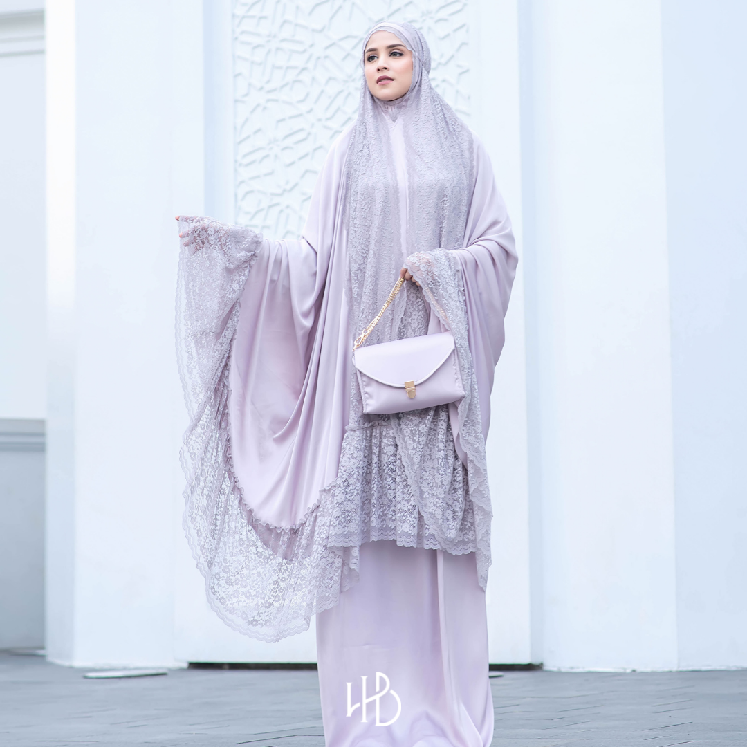 Rayya Luxury Prayer Set Hijaberlin - Lilac