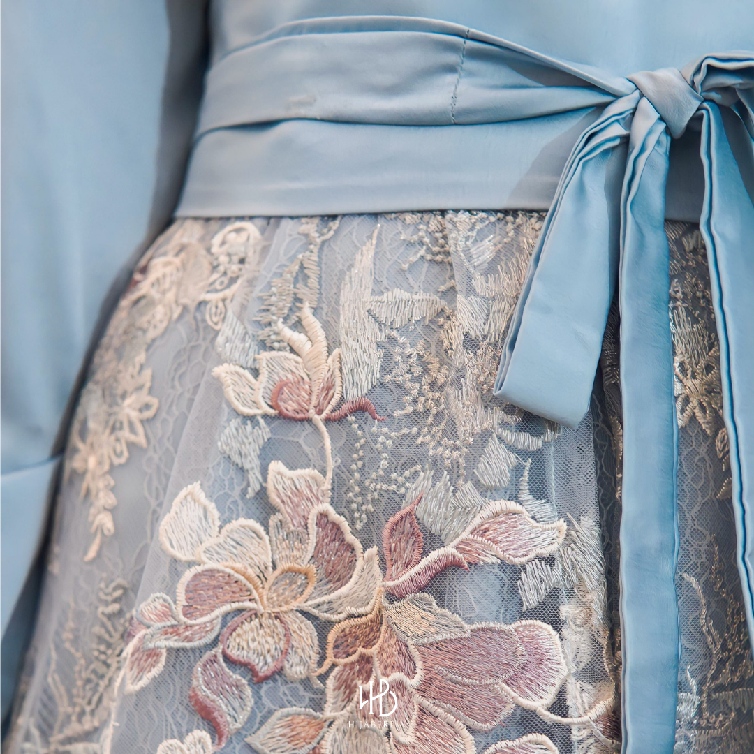 Precious Collection Hijaberlin - Hana Dress Bluesoft